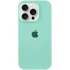 Чехол-силикон оригинал Full Soft Matte iPhone 16 Pro Max (Бирюзовый / Turquoise)
