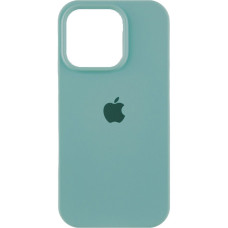 Чехол-силикон оригинал Full Soft Matte iPhone 16 Pro Max (Бирюзовый / Marine Green)