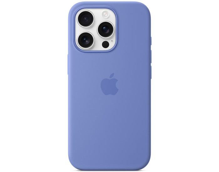 Чехол-силикон оригинал Full Soft Matte with MagSafe and Animation iPhone 16 Pro Max, Periwinkle