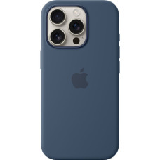 Чехол-силикон оригинал Full Soft Matte with MagSafe iPhone 16 Pro Max, Denim