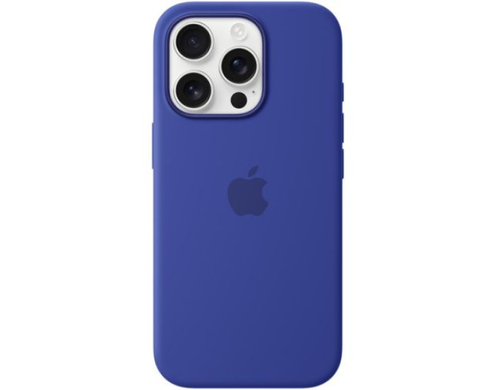Чехол-силикон оригинал Full Soft Matte with MagSafe iPhone 16 Pro Max (Ultramarine)