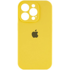 Чехол-силикон оригинал Full Camera Soft Matte iPhone 16 Pro (Желтый / Yellow)