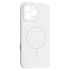 Чехол-силикон оригинал Full Camera Fine Ring MagSafe iPhone 16 Pro, белый