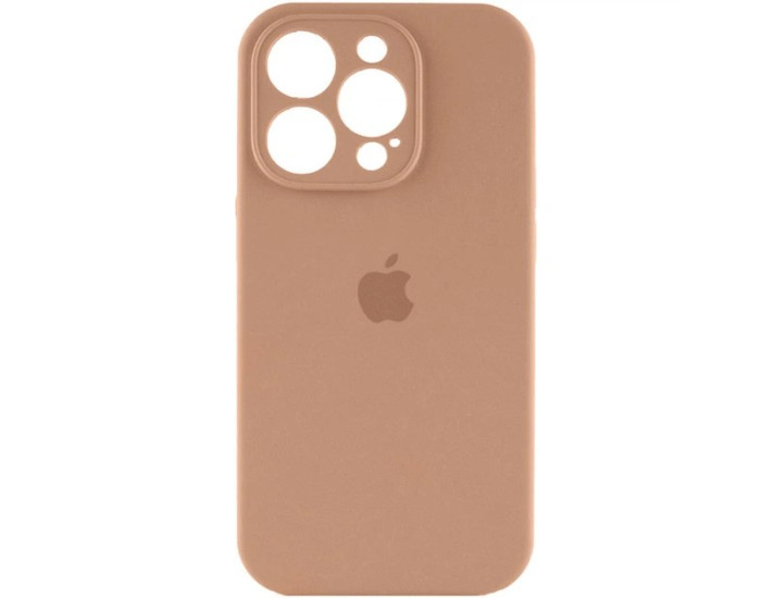 Чехол-силикон оригинал Full Camera Soft Matte iPhone 16 Pro, Desert gold