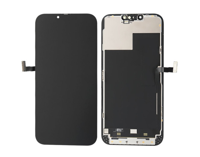 Дисплей с сенсорным экраном (модуль) iPhone 13 Pro Max, черный, с вверхним шлейфом, оригинал