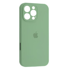 Чехол-силикон оригинал Full Camera Soft Matte iPhone 16 Pro Max, Fresh green