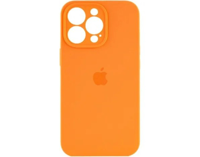 Чехол-силикон оригинал Full Camera Soft Matte iPhone 16 Pro Max, Kumquat
