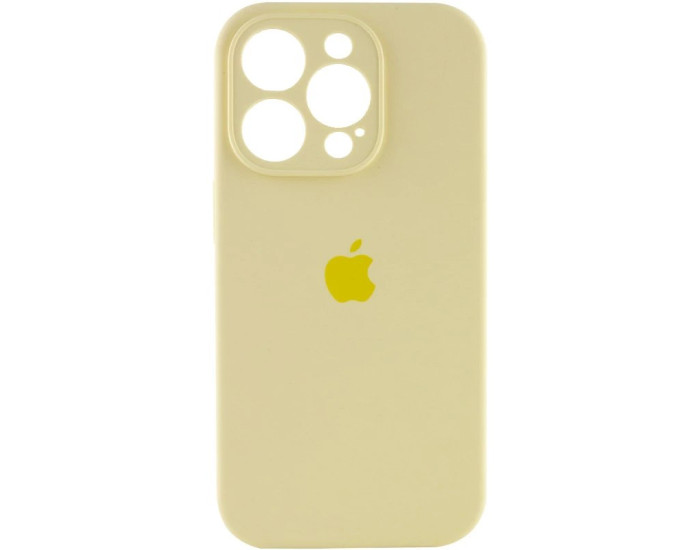 Чехол-силикон оригинал Full Camera Soft Matte iPhone 16 Pro, Mellow yellow