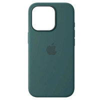 Чохол-силікон оригінал 1:1 Silicone Case with Magsafe iPhone 16 Pro Lake Green