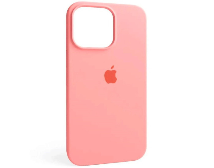 Чехол-силикон оригинал Full Soft Matte iPhone 16 Pro Max (Розовый / Light pink)
