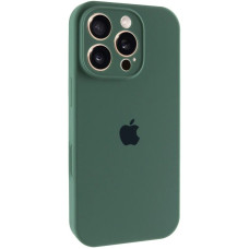 Чехол-силикон оригинал Full Camera Soft Matte iPhone 16 Pro, Pine green