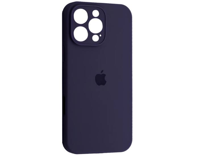 Чехол-силикон оригинал Full Camera Soft Matte iPhone 16 Pro, New purple