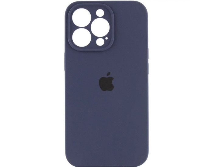 Чехол-силикон оригинал Full Camera Soft Matte iPhone 16 Pro Max, Midnight blue