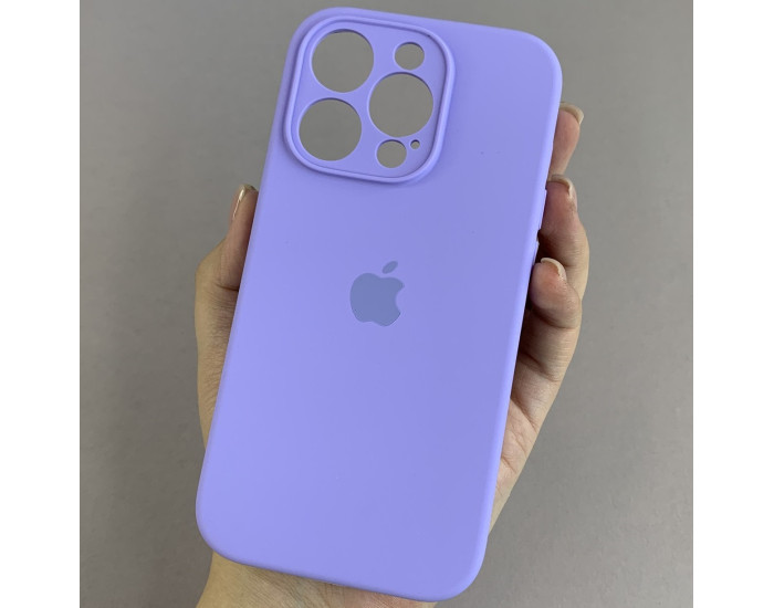 Чехол-силикон оригинал Full Camera Soft Matte iPhone 16 Pro Max, Glycine