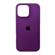 Чехол-силикон оригинал Full Soft Matte iPhone 16 Pro Max (Фиолетовый / Purple)