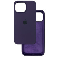 Чехол-силикон оригинал Full Soft Matte iPhone 16 Pro Max (Фиолетовый / Elderberry)