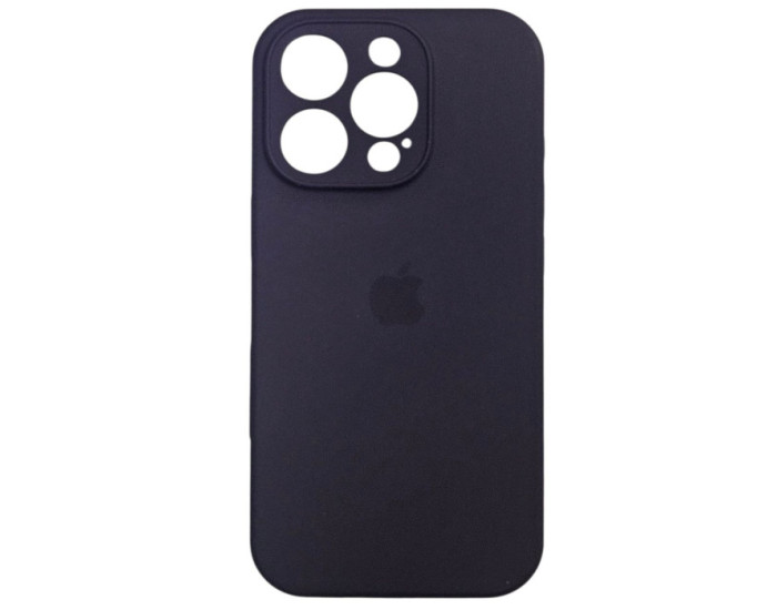 Чехол-силикон оригинал Full Camera Soft Matte iPhone 16 Pro, Black elderberry