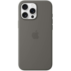 Чехол-силикон оригинал Full Soft Matte with MagSafe iPhone 16 Pro Max (Серый / Light Grey)