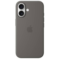 Чехол-силикон оригинал Full Soft Matte with MagSafe iPhone 17, Titanium gray