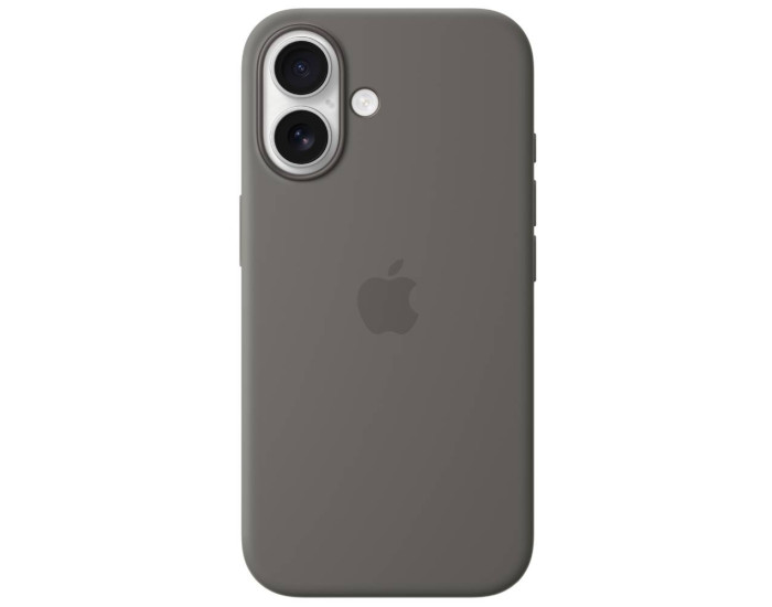 Чехол-силикон оригинал Full Soft Matte with MagSafe iPhone 17, Titanium gray