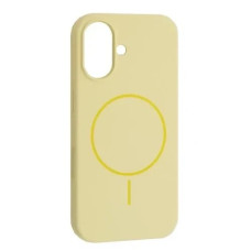 Чехол-силикон оригинал Full Soft Matte with MagSafe iPhone 17, Custard