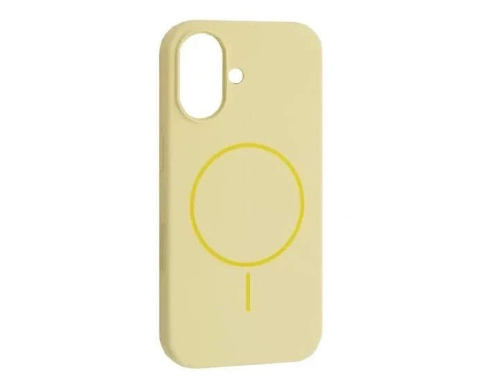 Чехол-силикон оригинал Full Soft Matte with MagSafe iPhone 17, Custard