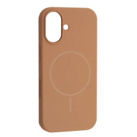 Чохол-силікон оригінал Full Soft Matte with MagSafe iPhone 17, Desert Gold