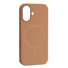 Чехол-силикон оригинал Full Soft Matte with MagSafe iPhone 17, Desert Gold