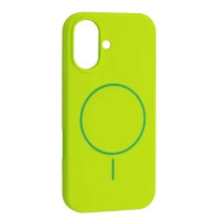 Чехол-силикон оригинал Full Soft Matte with MagSafe iPhone 17, Emerald green