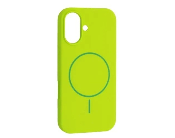 Чехол-силикон оригинал Full Soft Matte with MagSafe iPhone 17, Emerald green