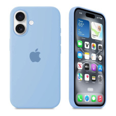 Чехол-силикон оригинал Full Soft Matte with MagSafe iPhone 17, New sky blue