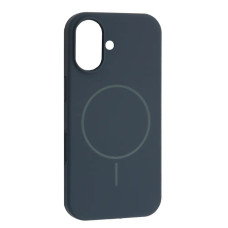 Чехол-силикон оригинал Full Soft Matte with MagSafe iPhone 17, Sapphire blue