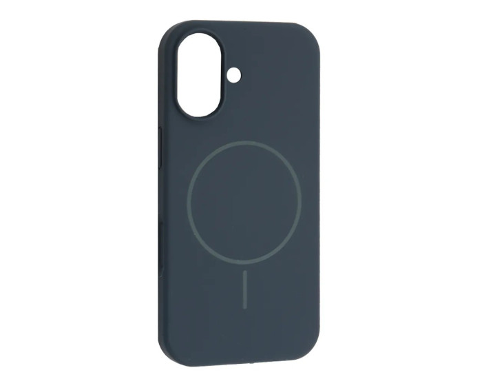 Чехол-силикон оригинал Full Soft Matte with MagSafe iPhone 17, Sapphire blue
