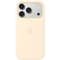 Чохол-силікон оригінал Silicone Case with Magsafe and Animation iPhone 17 Pro, ванільний