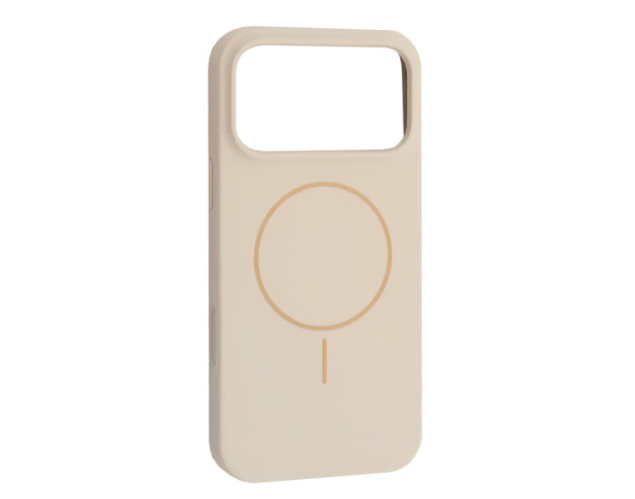 Чехол-силикон оригинал Silicone Case with MagSafe iPhone 17 Pro, Antique white