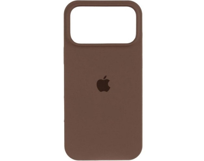 Чехол-силикон оригинал Full Soft Matte with MagSafe iPhone 17 Pro, New brown