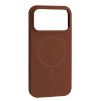 Чехол-силикон оригинал Silicone Case with MagSafe iPhone 17 Pro, New Brown