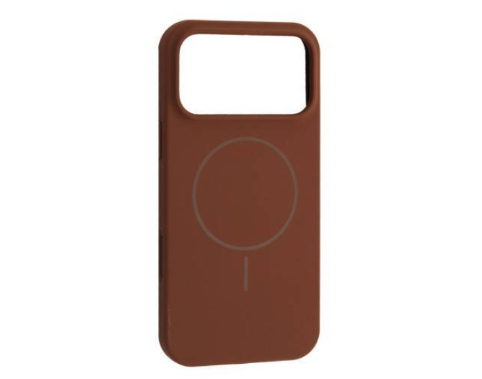 Чехол-силикон оригинал Silicone Case with MagSafe iPhone 17 Pro, New Brown