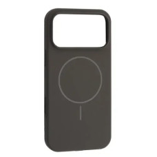 Чехол-силикон оригинал Silicone Case with MagSafe iPhone 17 Pro, Charcoal grey black