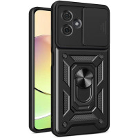Чохол-Ударостійкий Ummi Camshield Serge Ring Motorola Moto G54, чорний