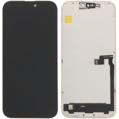 Дисплей с сенсорным экраном (модуль) iPhone 16 Pro Max, черный, OLED OEM Soft DD, 120Hz