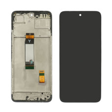 Дисплей с сенсорным экраном (модуль) Xiaomi Redmi 13, черный с рамкой, оригинал, сервисная упаковка (CSOT) GXQC