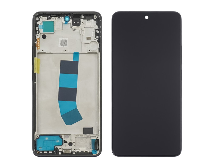 Дисплей с сенсорным экраном (модуль) Xiaomi Redmi Note 13 4G, черный с рамкой, TFT