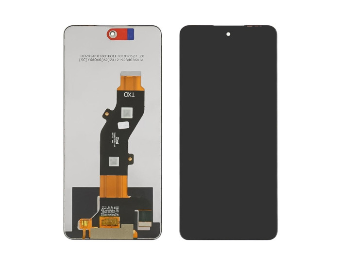 Дисплей с сенсорным экраном (модуль) Infinix Hot 50 4G (X6882) черный, оригинал, сервисная упаковка GXQC