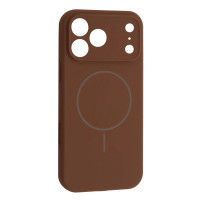 Чохол-силікон оригінал Full Camera Fine Ring MagSafe iPhone 17 Pro, New brown