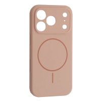 Чехол-силикон Full Camera Fine Ring MagSafe iPhone 17 Pro, Pink