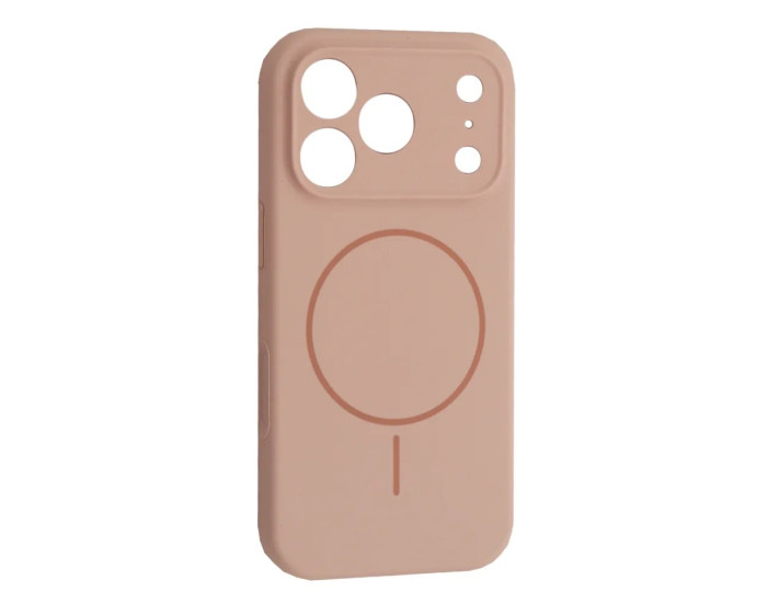 Чохол-силікон оригінал Full Camera Fine Ring MagSafe iPhone 17 Pro, Pink