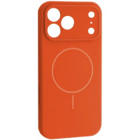 Чохол-силікон оригінал Full Camera Fine Ring MagSafe iPhone 17 Pro Max, Orange