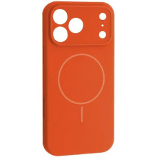 Чехол-силикон оригинал Full Camera Fine Ring MagSafe iPhone 17 Pro Max, Orange