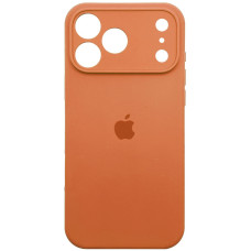 Чехол-силикон оригинал Case Full Camera iPhone 17 Pro Max, Kumquat